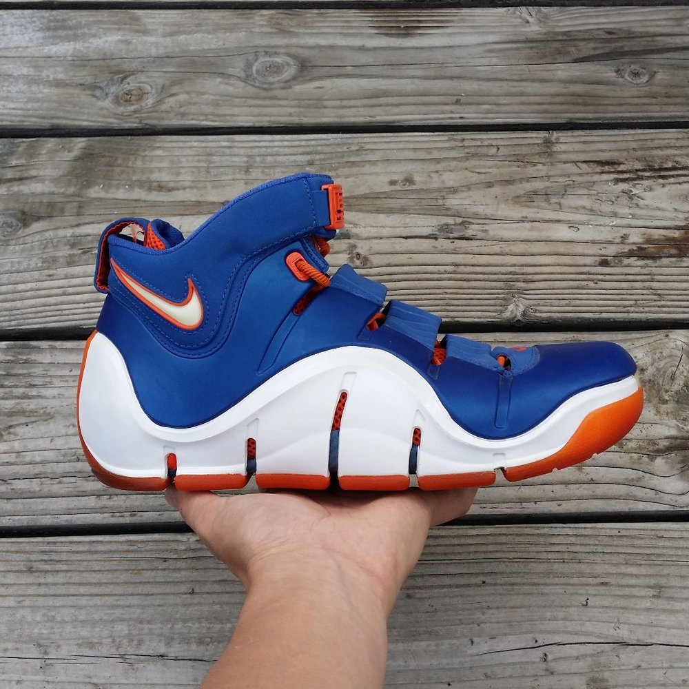Men Nike Zoom LeBron James 4 Birthday Basketball Shoes Sneakers
